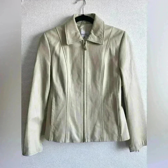 VINTAGE Pamela McCoy Genuine Leather Jacket ~ Small ~ Incredible Condition! - Picture 10 of 13